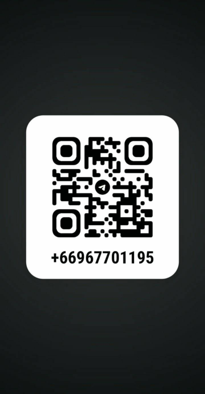 Telegram contact QR code for +66 9 6770 1195